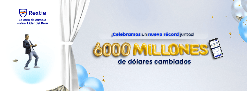 Rextie maneja más de 6 mil millones y se consolida como la opción líder en cambio de divisas en Perú