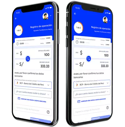 El mejor tipo de cambio de dolares a soles con Rextie App